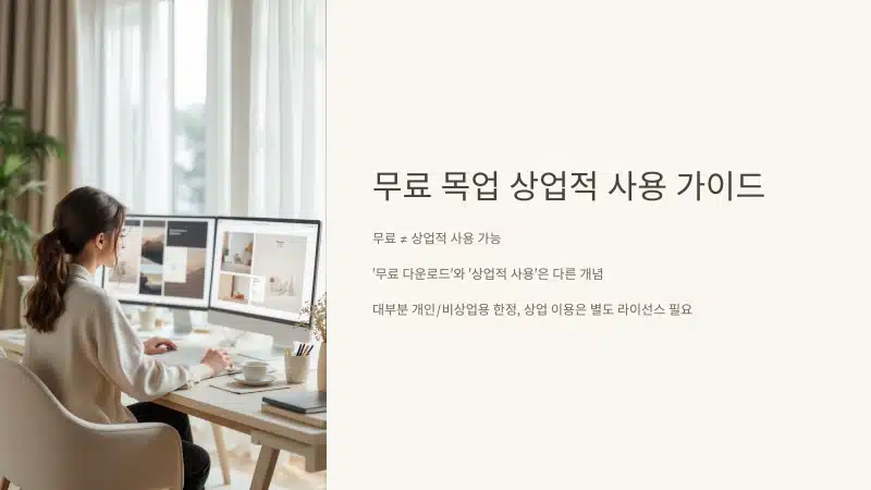 무료 목업 상업적 사용