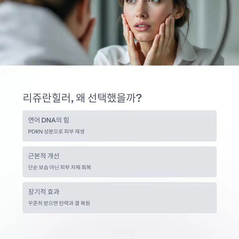 리쥬란힐러 시술 전 고민과 선택 이유